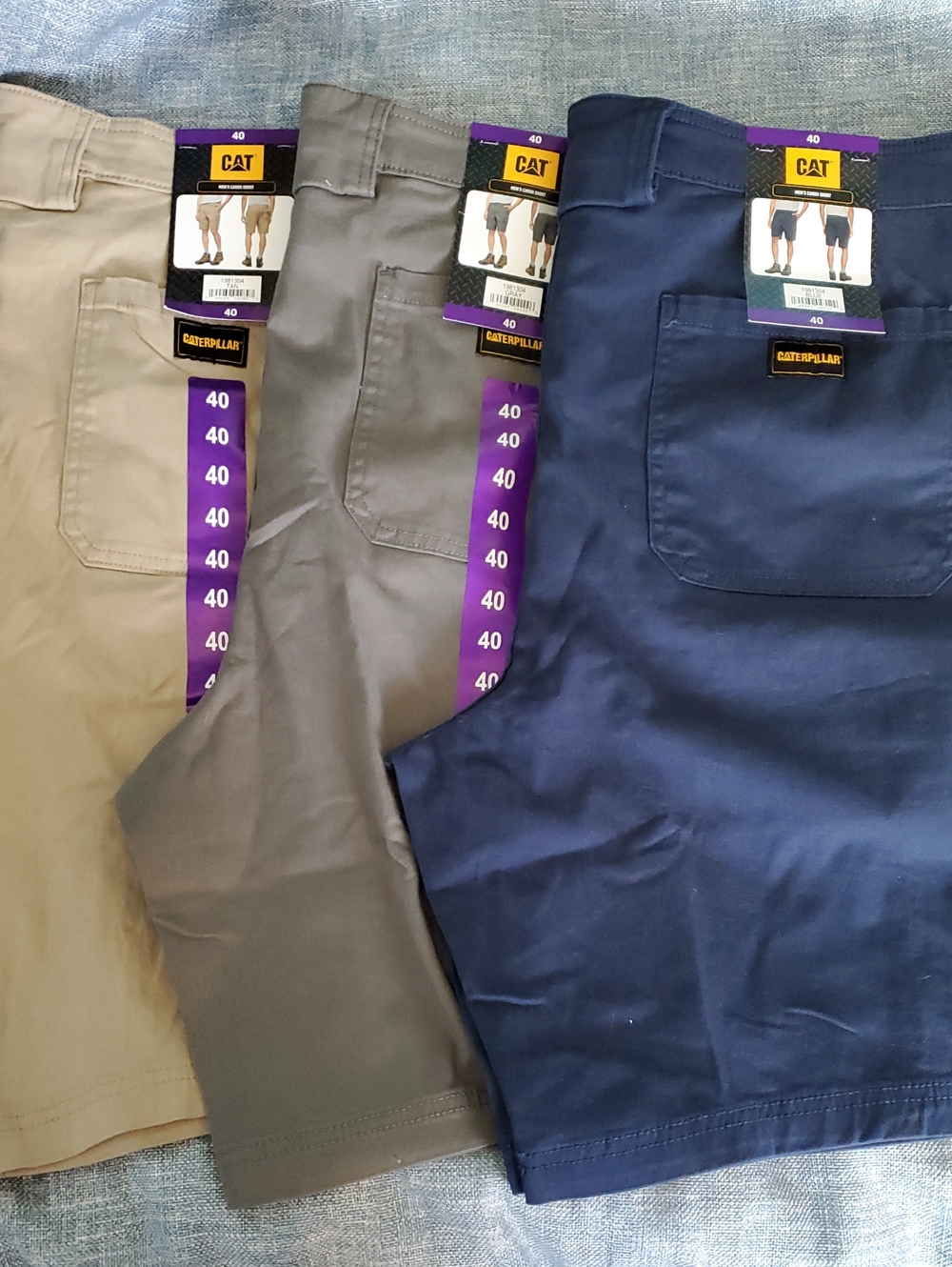 Caterpillar CAT Set Of Cargo Shorts 40 Waist